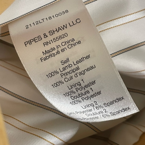 Veronica Beard Nevis Tailored Leather Cropped Blazer - Picture 10 of 10